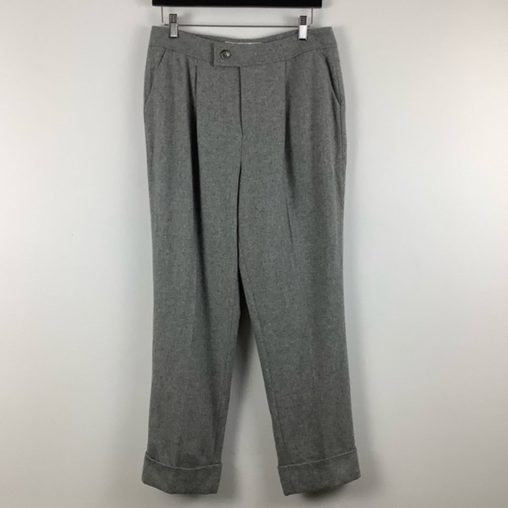 Contemporaine for Simons Wool Blend Trouser Grey